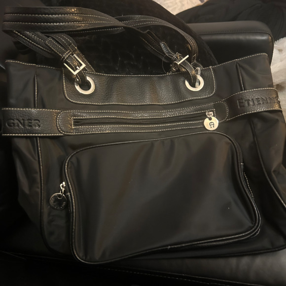 Etienne Aigner Black Tote - Picture 2 of 2